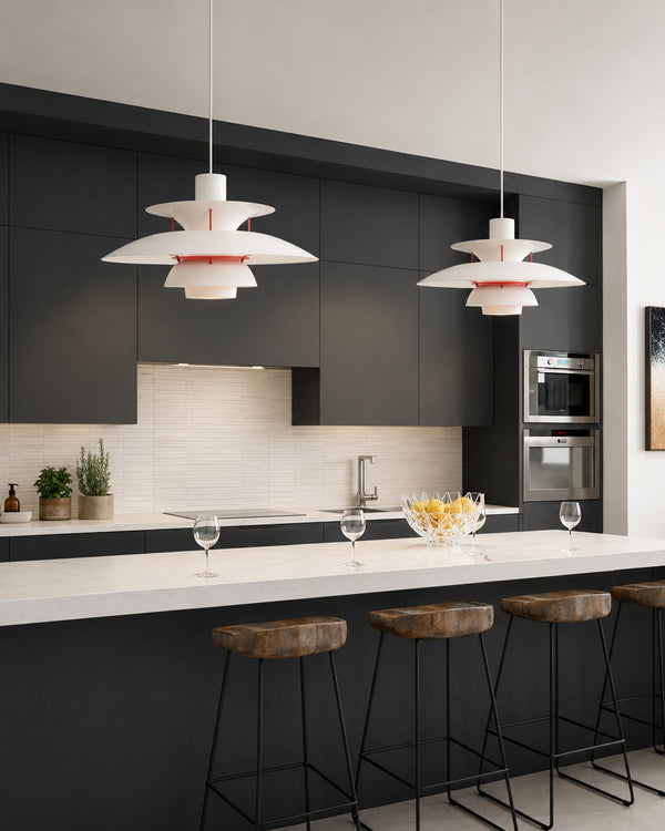 Danish Design Color Umbrella Ceiling Fixture