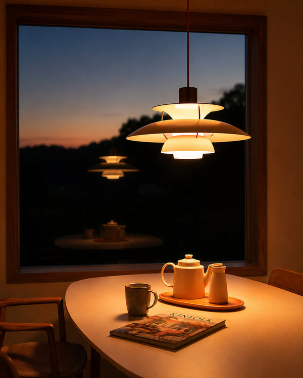 Danish Design Color Umbrella Ceiling Fixture