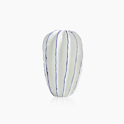 Carambola Shape Ceramic Vase