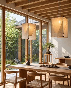 Yū Tokyo Kitefold Japandi Pendant Light