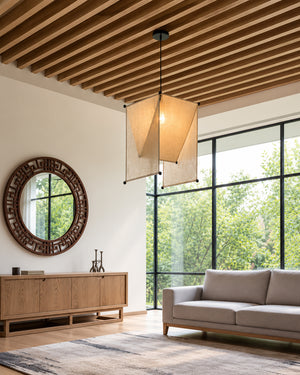 Yū Tokyo Kitefold Japandi Pendant Light