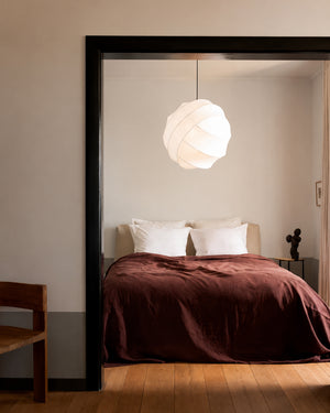Japanese Silk Fabric Pendant Ceiling Lights