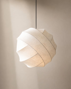 Japanese Silk Fabric Pendant Ceiling Lights