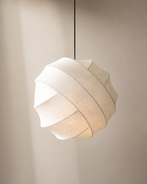 Japanese Silk Fabric Pendant Ceiling Lights