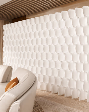 Foldwell Honeycomb Paper Room Divider