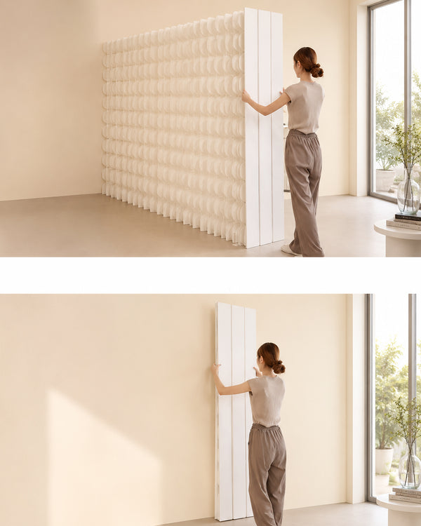 Foldwell Honeycomb Paper Room Divider