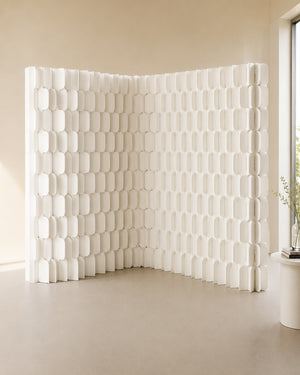 Foldwell Honeycomb Paper Room Divider