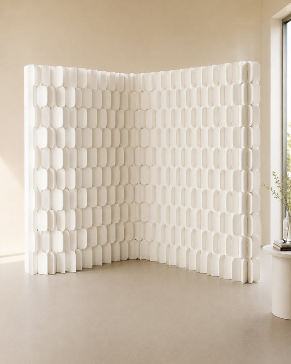 Foldwell Honeycomb Paper Room Divider
