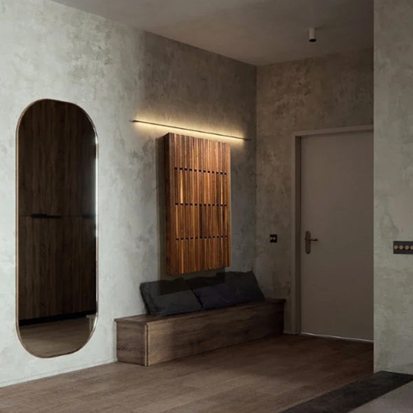 Japanese Style Pine Wood Wall Panel Custom Hanger [Exclusive]