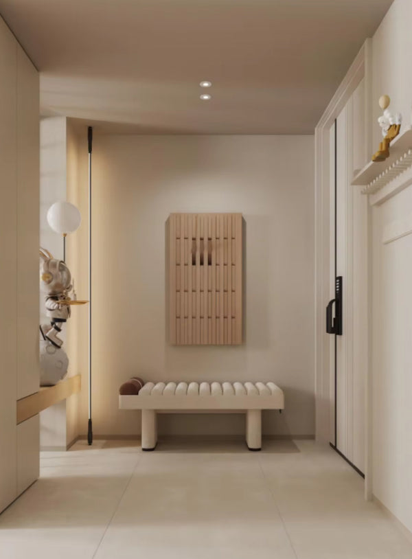 Japanese Style Pine Wood Wall Panel Custom Hanger [Exclusive]