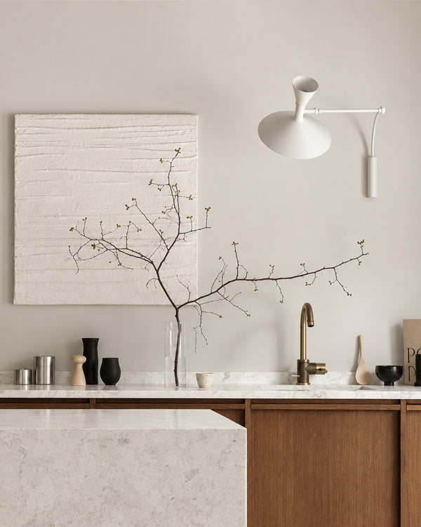 Schwenkarm-Scone-Stecker-Wandlampe