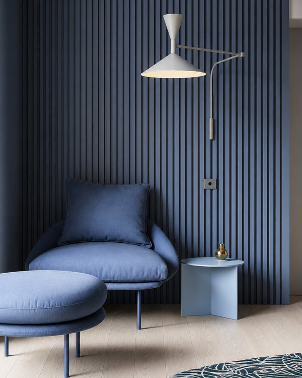 Schwenkarm-Scone-Stecker-Wandlampe