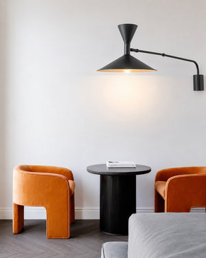 Schwenkarm-Scone-Stecker-Wandlampe