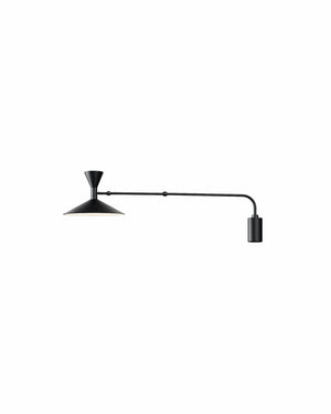 Schwenkarm-Scone-Stecker-Wandlampe