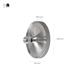 Studio Lima Retro UFO Ripple Disc Wall & Ceiling Fixture Lamp