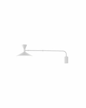 Schwenkarm-Scone-Stecker-Wandlampe
