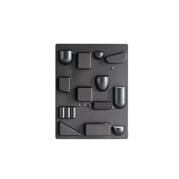 Farbiges Aufbewahrungsregal zur Wandmontage im Retro-Stil