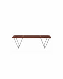 do-ma Scandinavian Pine Wood Slat Bench