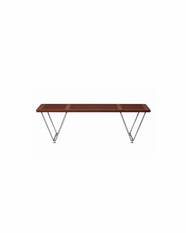 do-ma Scandinavian Pine Wood Slat Bench