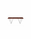 do-ma Scandinavian Pine Wood Slat Bench