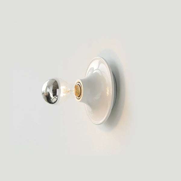 Vintage Industrial Exposed Dish Wall Ceiling Lamp