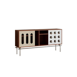 Bauhaus Arc Sideboard MCM Statement Cabinet