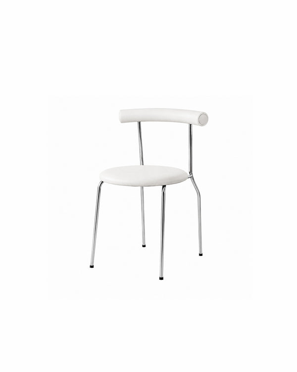 Nordic Minimalistic Low Profile Metal Frame Chair