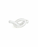 Twisted Knot Glass Sculpture