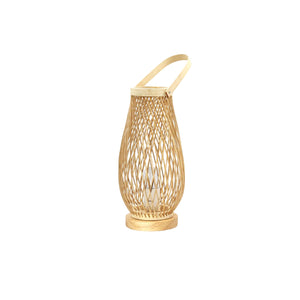 Vintage Wicker Bamboo Table Lamp