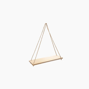 Wooden Hanging Swing Wall Shelf