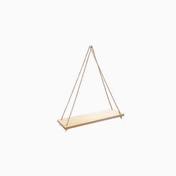Wooden Hanging Swing Wall Shelf
