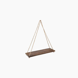Wooden Hanging Swing Wall Shelf