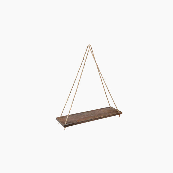 Wooden Hanging Swing Wall Shelf
