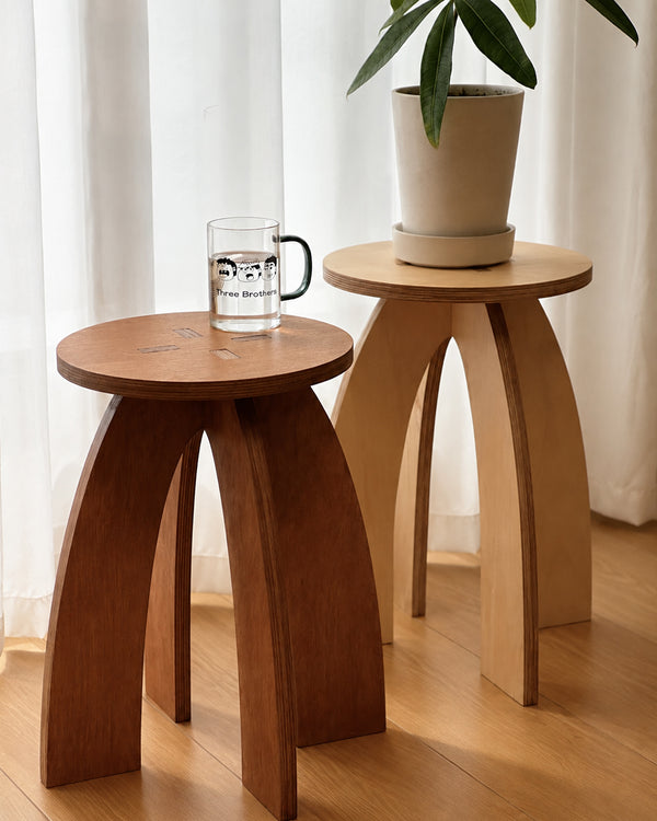 Studio Starry Arched Three-Leg  Side Table