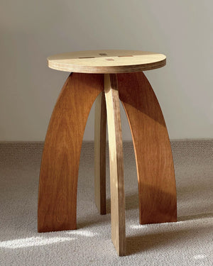 Studio Starry Arched Three-Leg  Side Table