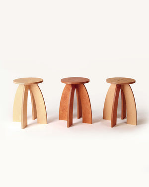 Studio Starry Arched Three-Leg  Side Table
