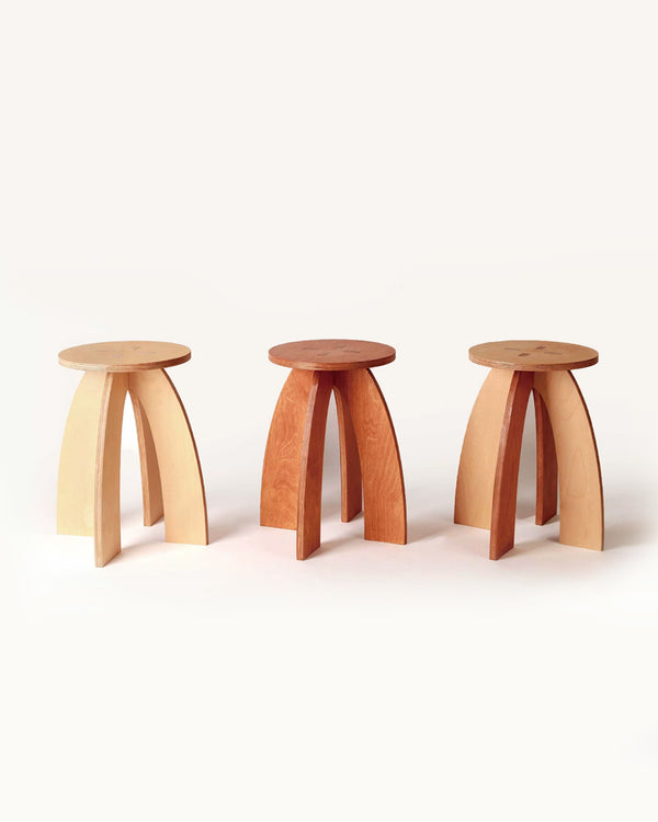 Studio Starry Arched Three-Leg  Side Table