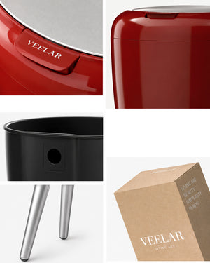 Veelar Retro Egg Waste Bin