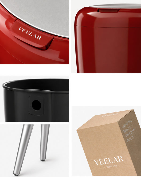 Veelar Retro Egg Waste Bin