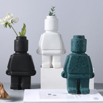 Robot Toy Plant Pot Vase