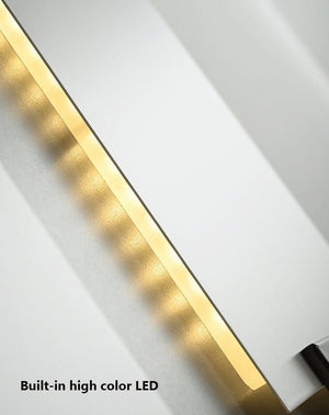 Abstract Black & White Geometry Shapes Designer Wall Lamp - OnShelf