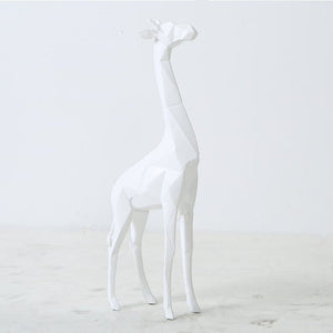 Abstract Geometric Giraffe Statue - OnShelf