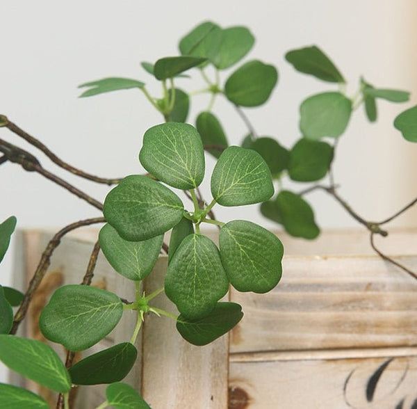 Artificial Guanyin Lotus leaf Branch 90cm/35.4in - OnShelf