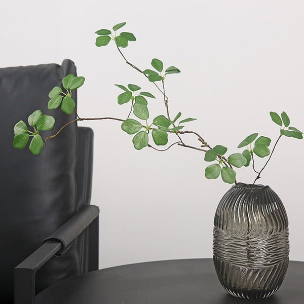 Artificial Guanyin Lotus leaf Branch 90cm/35.4in - OnShelf