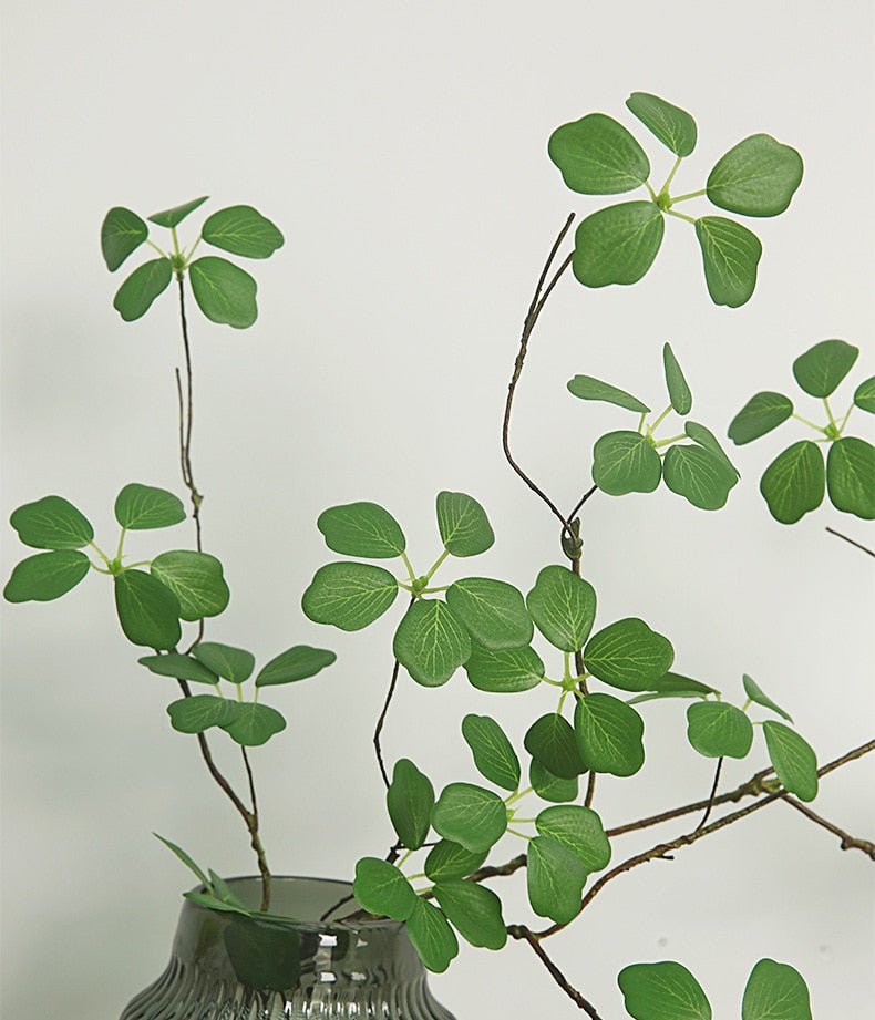 Artificial Guanyin Lotus leaf Branch 90cm/35.4in - OnShelf