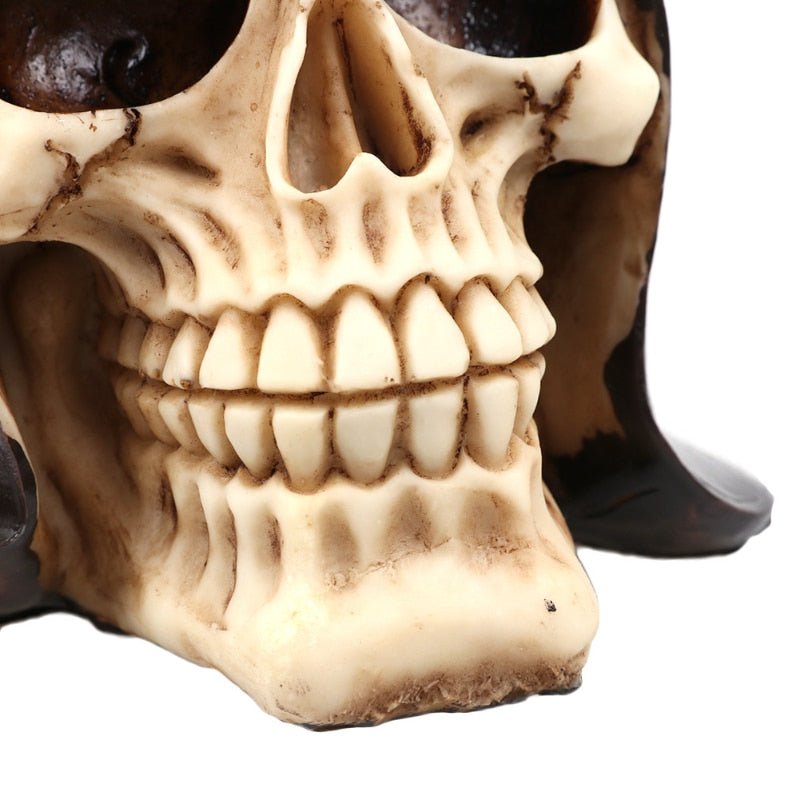 Aviator Skull Sculpture - OnShelf