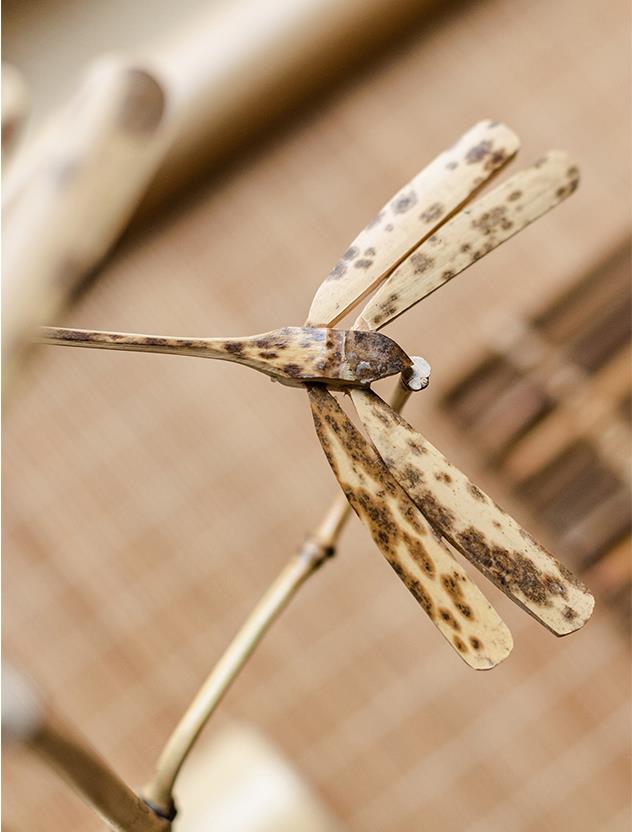 Balance Bamboo Dragonfly Home Decor Sculpture - OnShelf