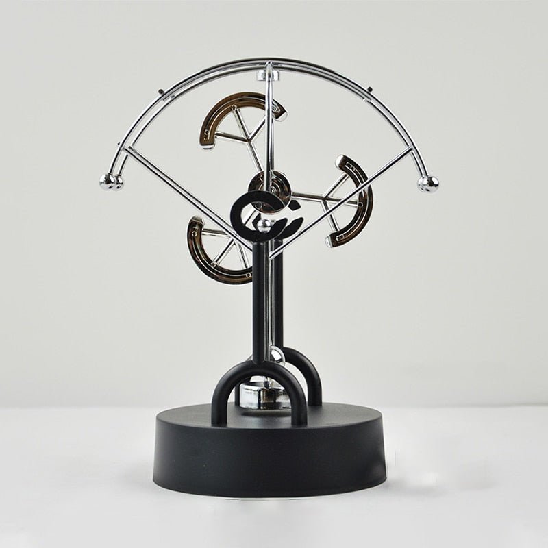 Ball Rotating Perpetual Motion Pendulum Interactive Ornament - OnShelf