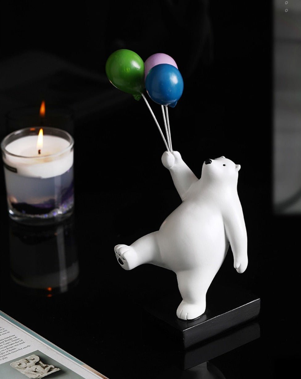 Balloon Bear Shelf Sculpture - OnShelf