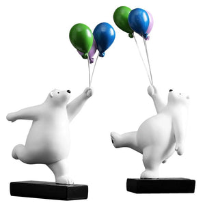 Balloon Bear Shelf Sculpture - OnShelf